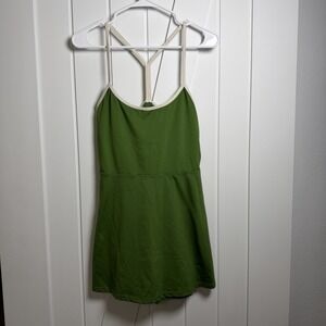 PACSUN PAC 1980 WHISPER Active Pines Mini Skort Dress Green Size Medium Sporty
